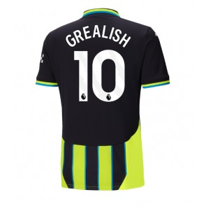 Manchester City Jack Grealish #10 Replika Udebanetrøje 2024-25 Kortærmet